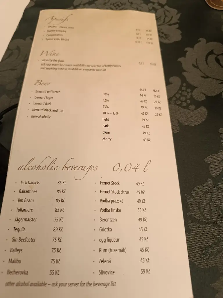 Menu_Restaurace U Bulánka_Malé Svatoňovice_immagine_4