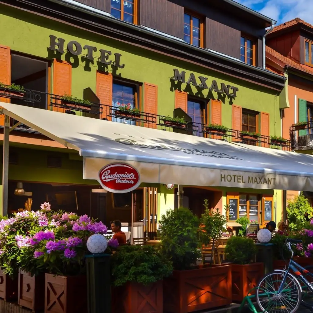 Hotel Maxant restaurant in Frymburk