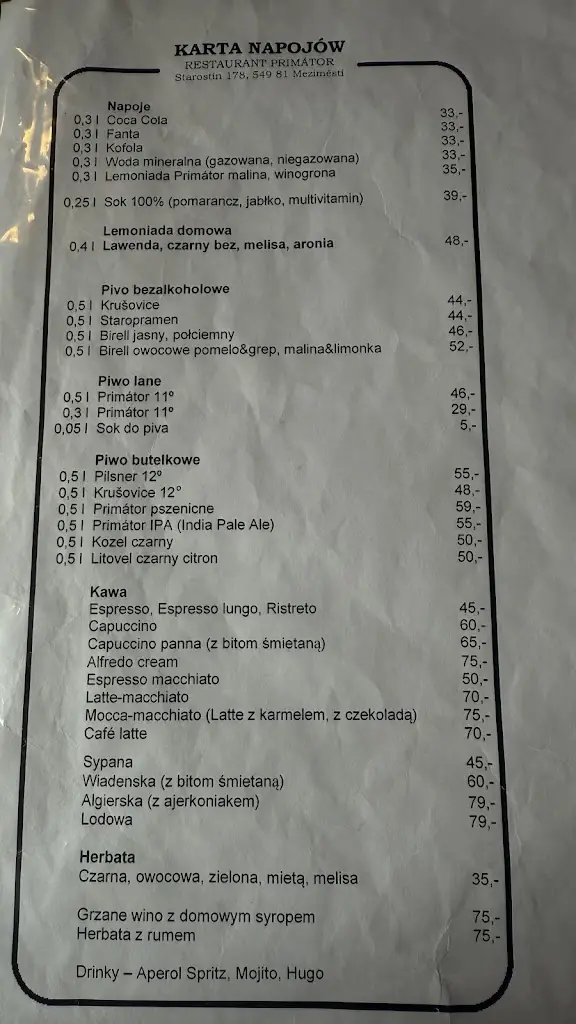 Menu_Restaurace Primator Starostin_Meziměstí_image_1