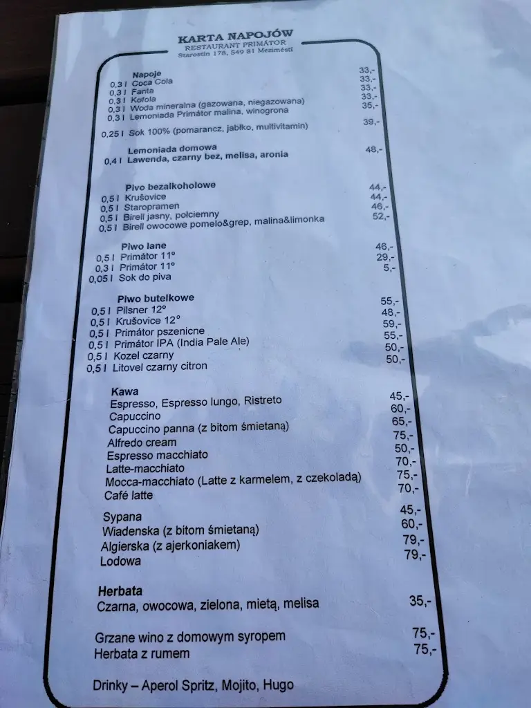Agata Z_Restaurace Primator Starostin_Meziměstí_review