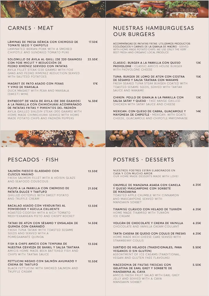Menu_Restaurante Amicis_Mostek_immagine_1