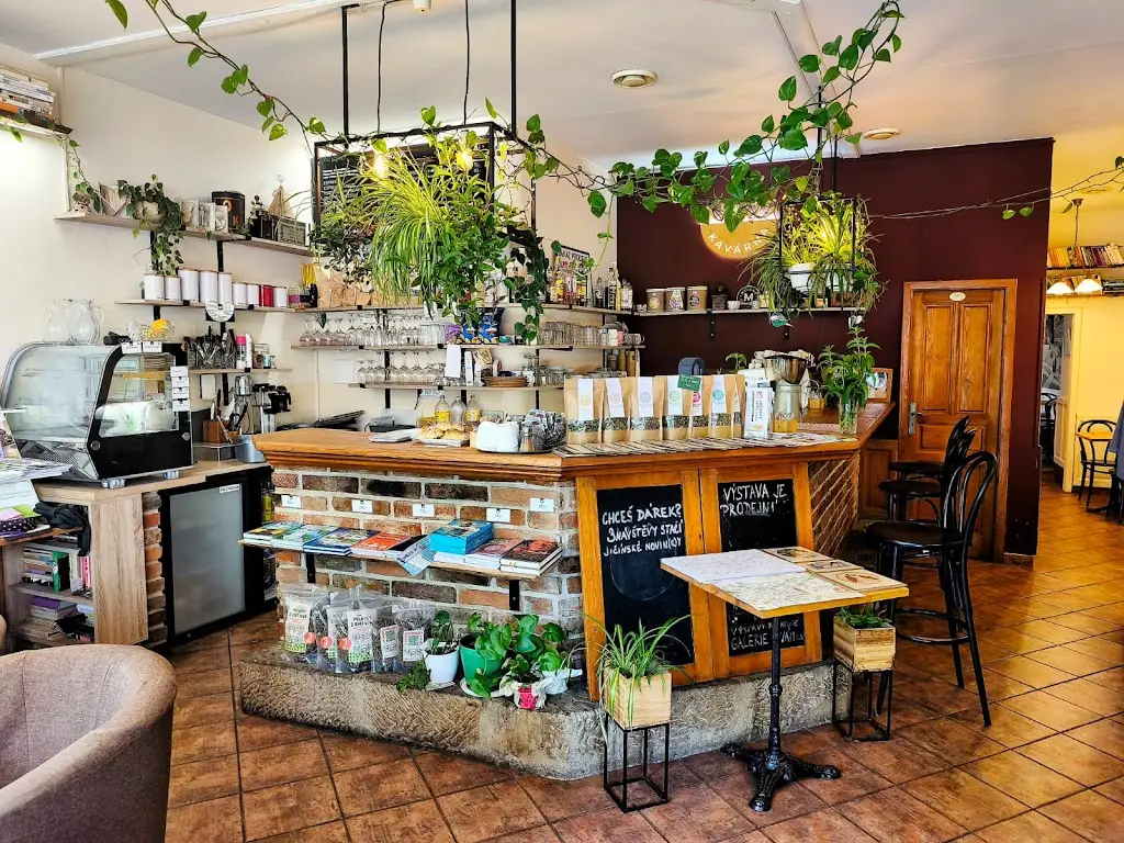 Kavárna AMOS restaurant in Jičín