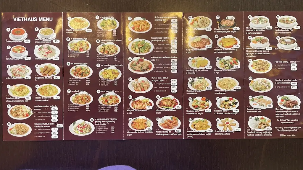 Menu_VIETHAUS RESTAURANT_Náchod_image_2