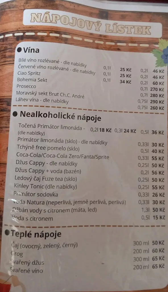 Menu_Restaurace Na koupališti_Náchod_image_1