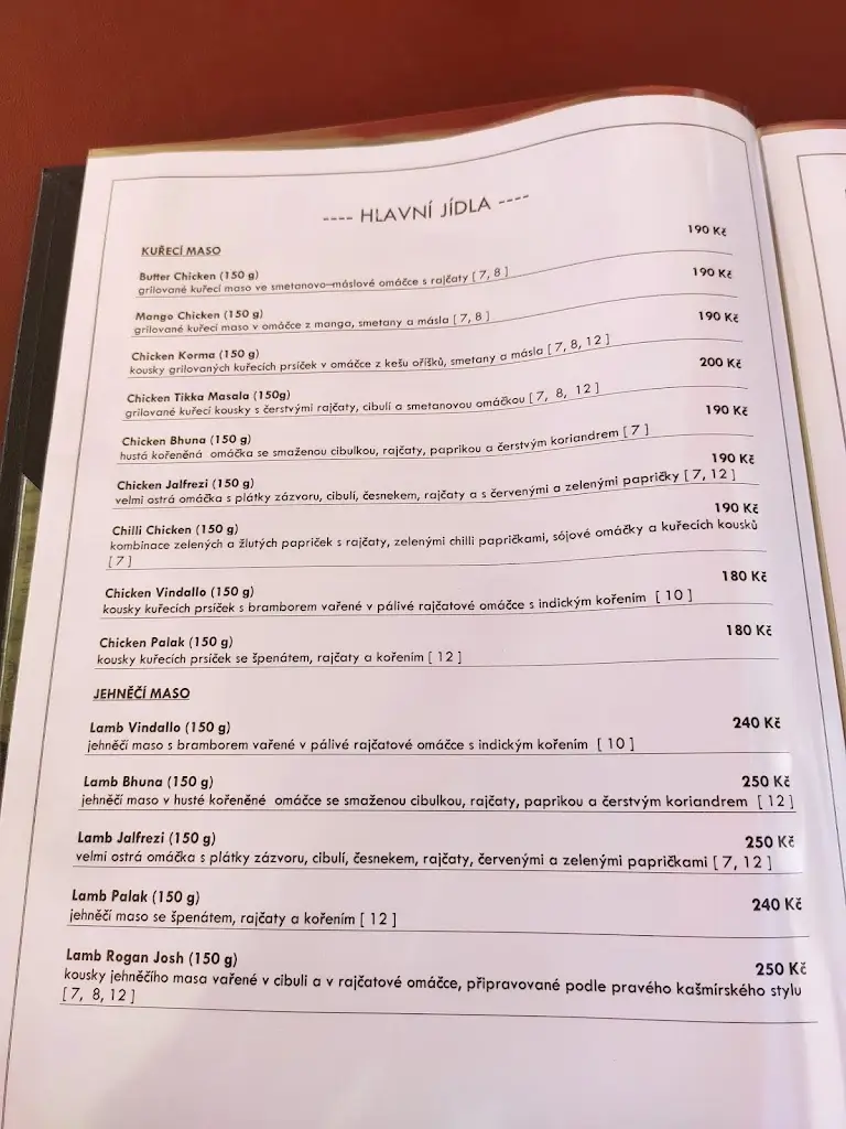 Menu_Love Curry Indian Restaurant_Náchod_image_3