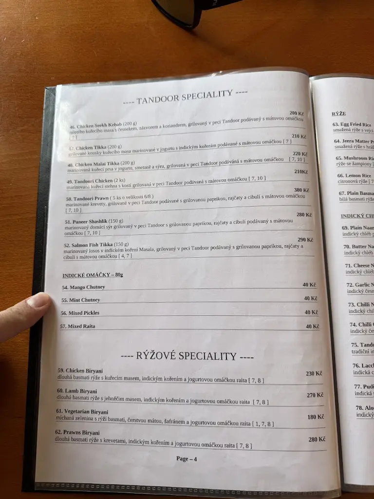 Menu_Love Curry Indian Restaurant_Náchod_image_4