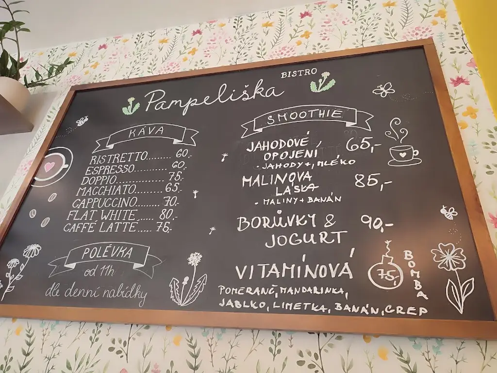 Menu_Pampeliška BISTRO & COFFEE_Náchod_image_1