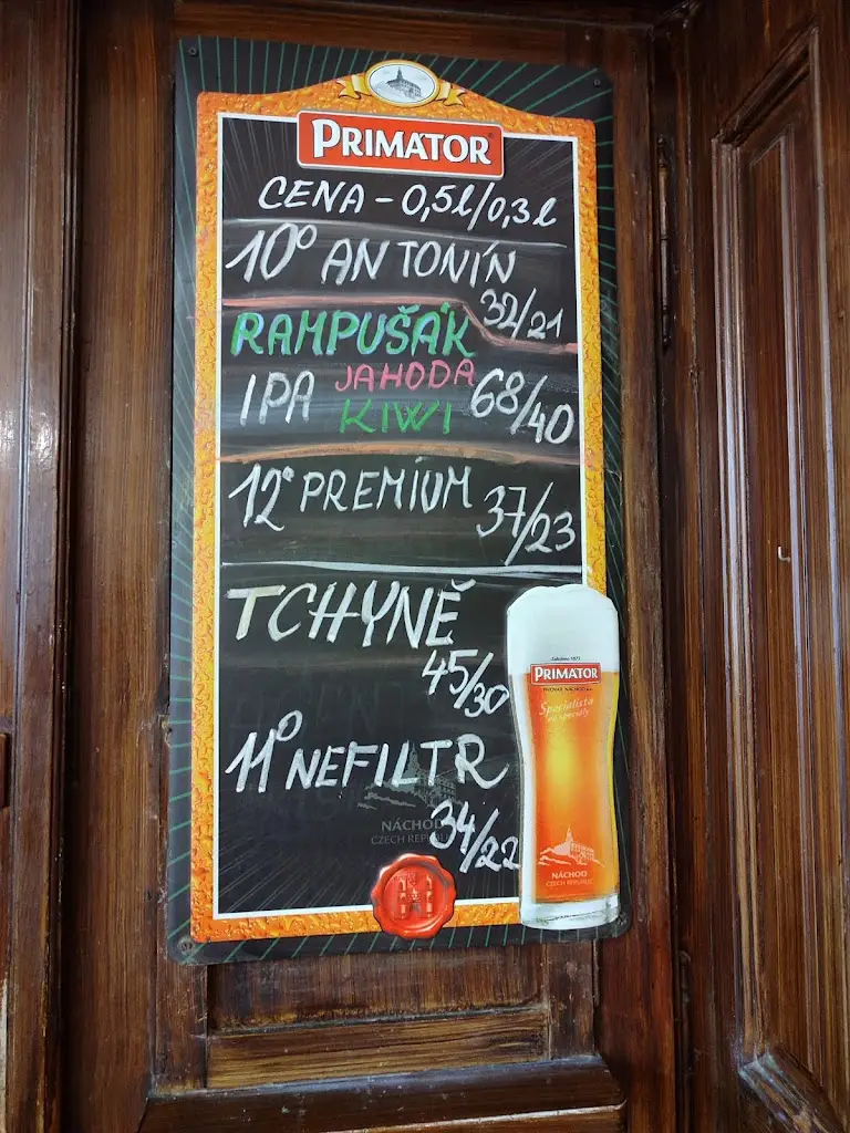 Menu_Port Artur , hospoda Bartoš Lukáš_Náchod_image_4