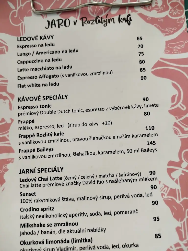Menu_Rozlitý kafe_Nové Město nad Metují_image_1