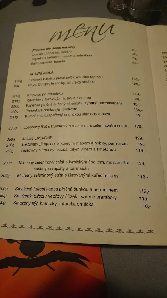 Menu_Pizzerie Malecí_Nové Město nad Metují_immagine_4