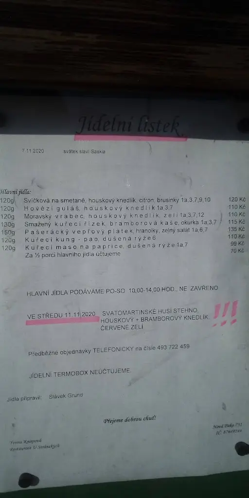 Menu_Restaurace U Stránských_Nová Paka_image_2