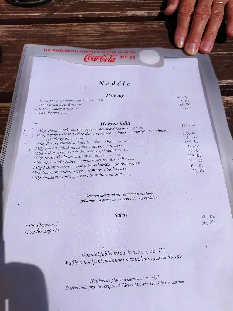Menu_Restaurace na Kumburáku_Nová Paka_image_1