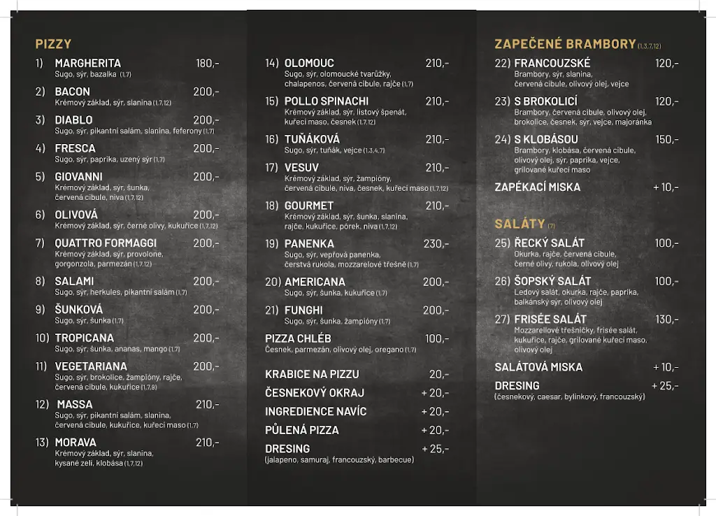 Menu_Packá Pizzeria_Nová Paka_immagine_1