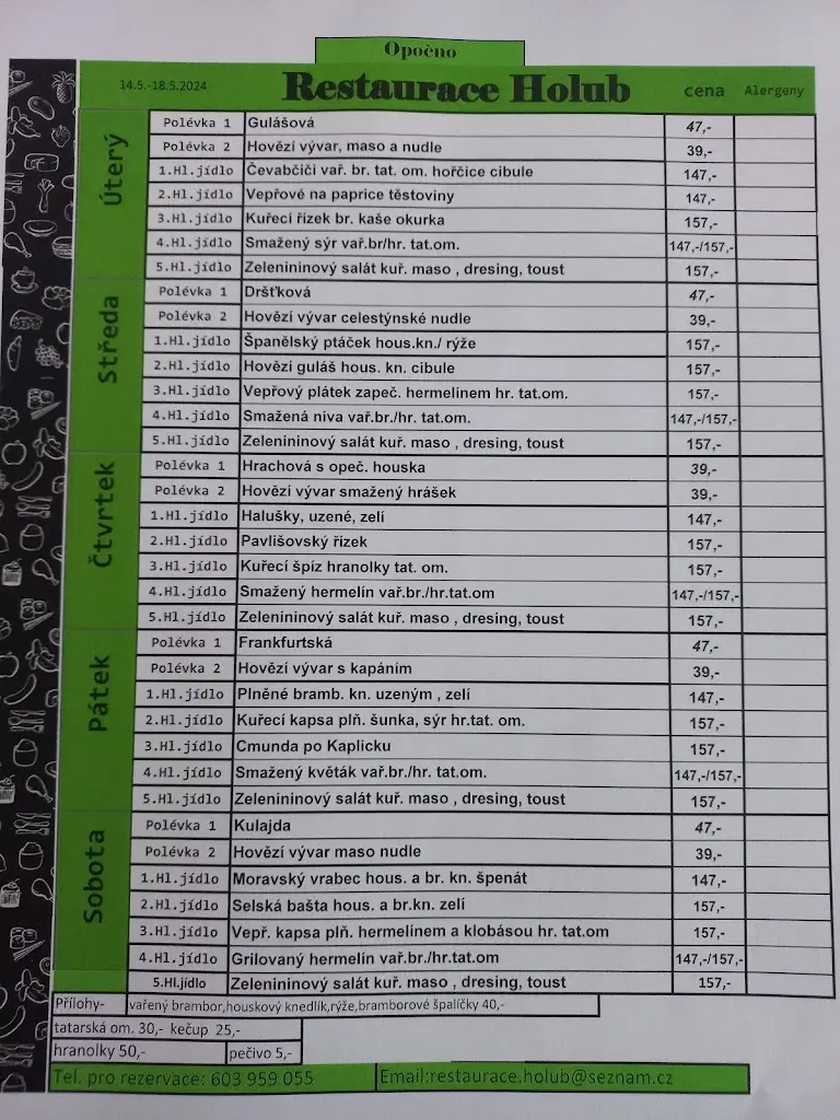 Menu_Restaurace Holub_Opočno_image_2