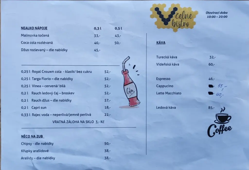Menu_Včelné bistro a veřejné koupaliště - VHS, s.r.o._Okres Rychnov nad Kněžnou_immagine_1