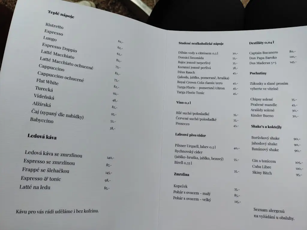 Menu_Café Kolowrat_Okres Rychnov nad Kněžnou_image_1