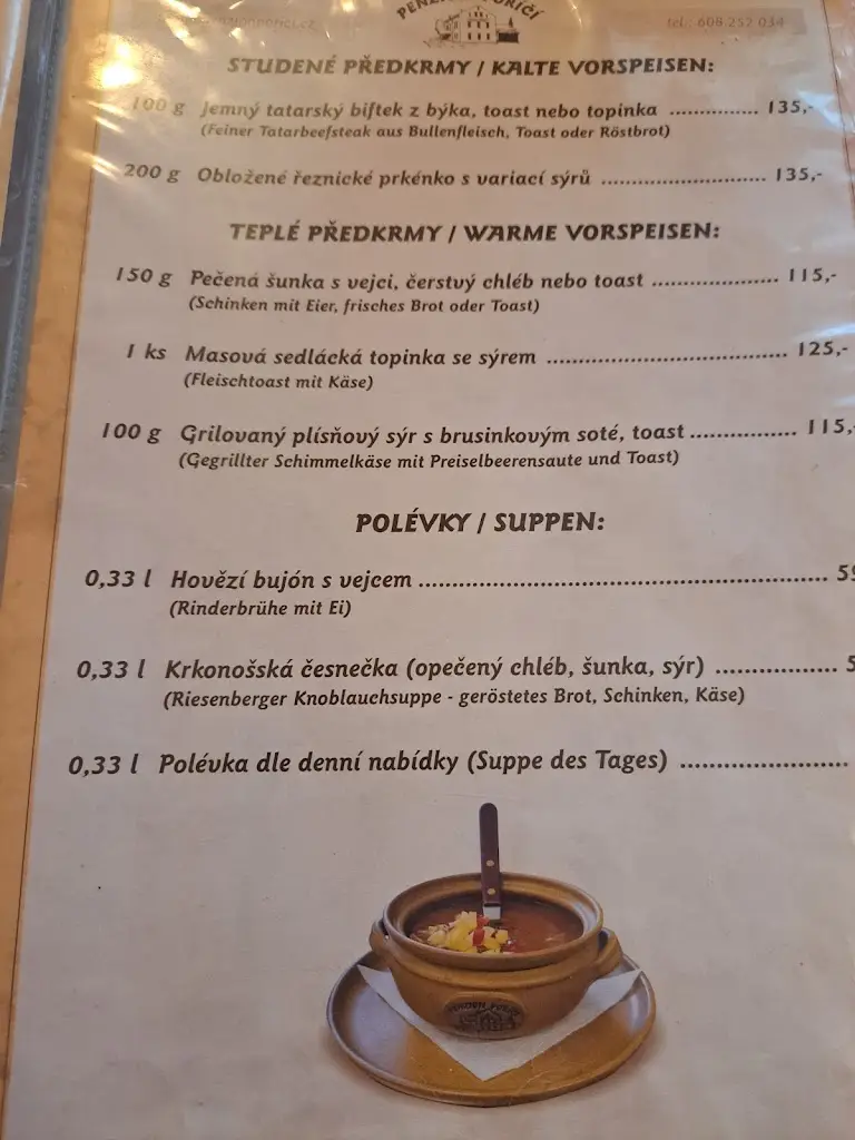 Menu_Restaurace Poříčí_Okres Trutnov_image_4
