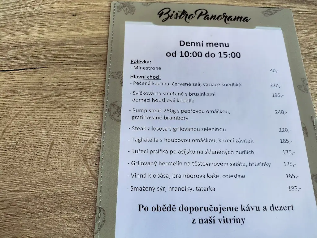 Menu_Bistro Panorama_Hluboká nad Vltavou_image_4