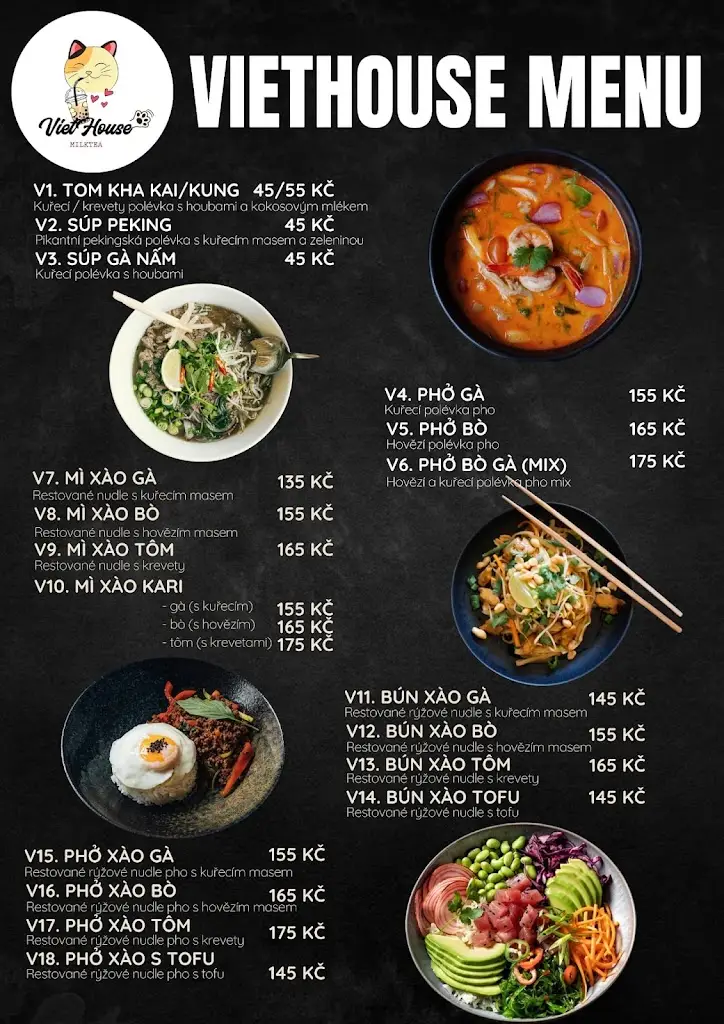 Menu_Bistro Viet House_Okres Trutnov_image_2