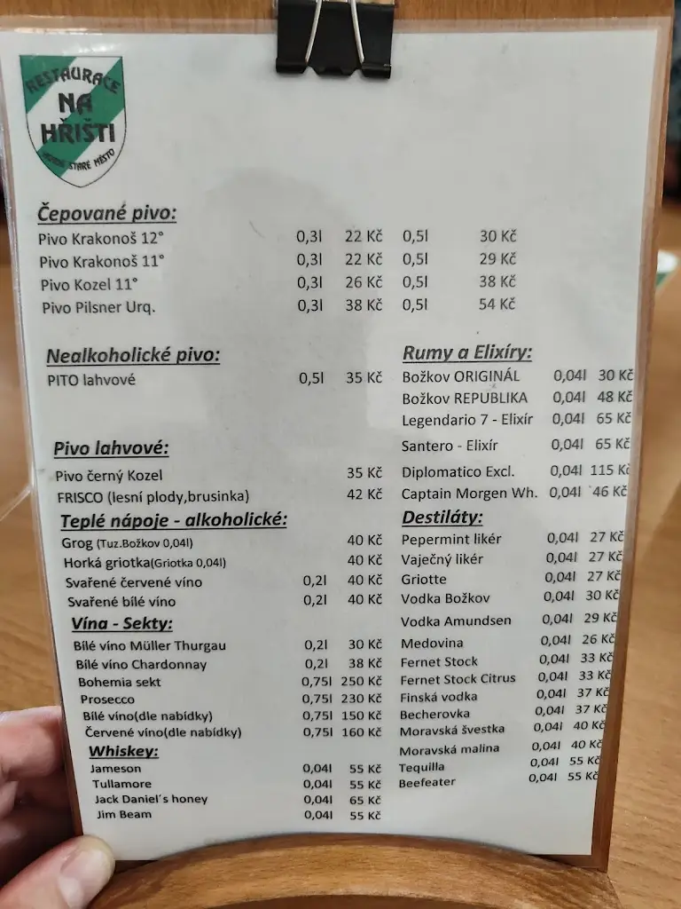 Menu_Restaurace Na Hřišti_Okres Trutnov_image_4