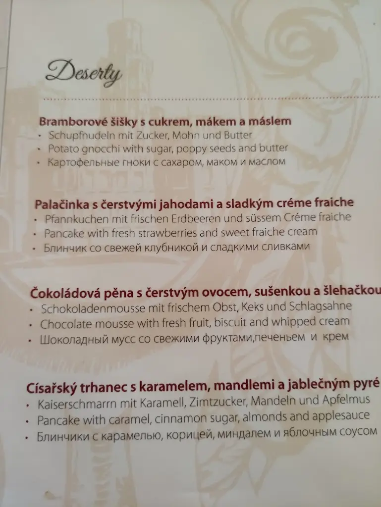 Menu_Restaurace Podhrad_Hluboká nad Vltavou_image_4
