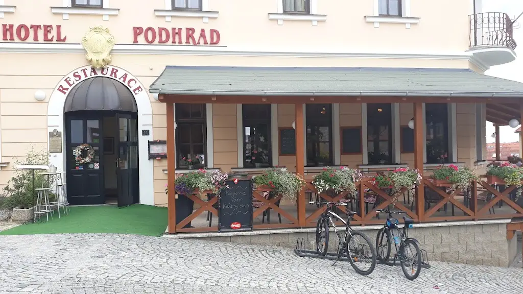 Restaurace Podhrad restaurant in Hluboká nad Vltavou