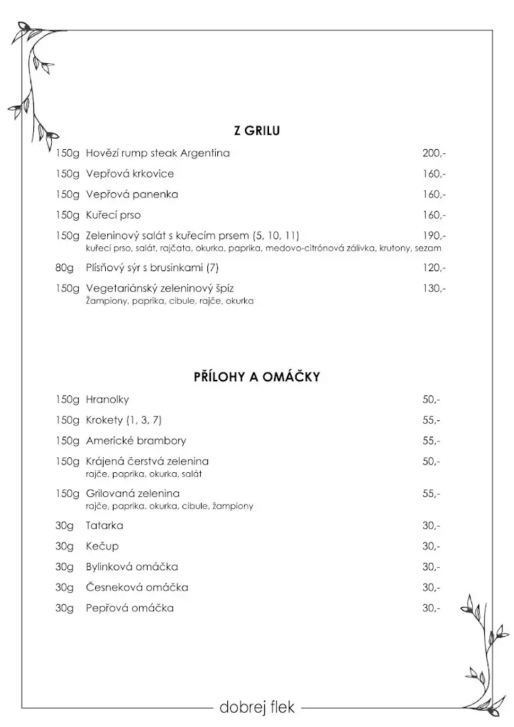 Menu_Bistro dobrej flek_Okres Trutnov_image_2
