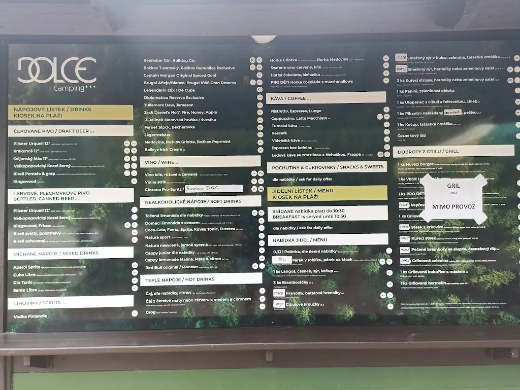 Menu_Kiosek Na Pláži Dolce_Okres Trutnov_image_2