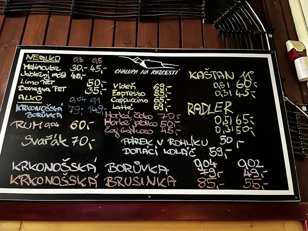 Menu_Chalupa na Rozcestí (Bufet)_Okres Trutnov_image_4