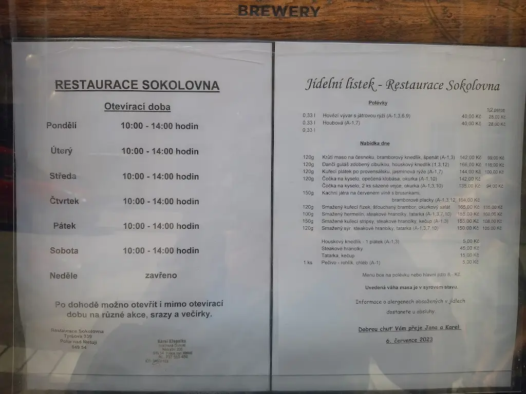 Menu_Restaurace Sokolovna_Police nad Metují_image_2