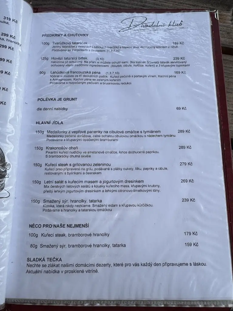 Menu_Restaurace DIVADELNÍ KLUB_Police nad Metují_image_2