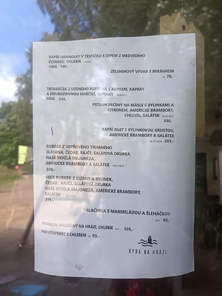 Menu_Hospůdka Ryba na Hrázi_Police nad Metují_image_2