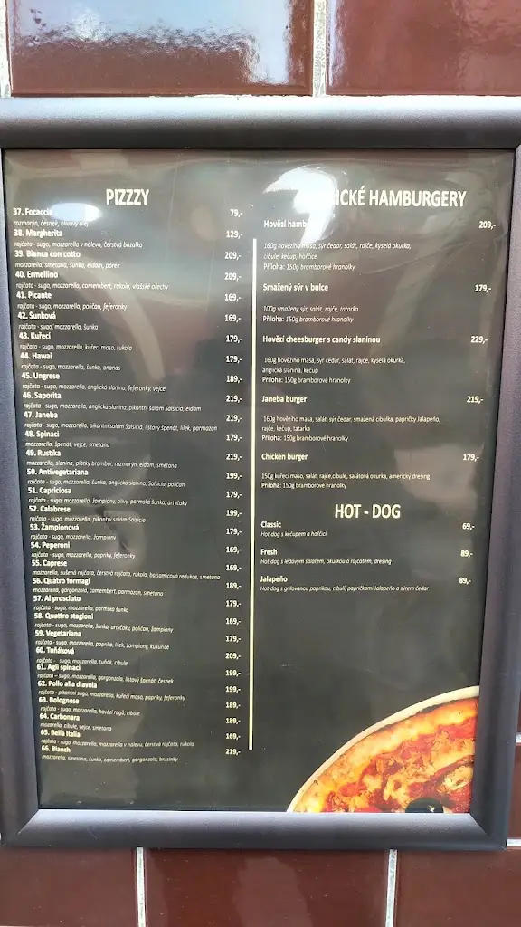 Menu_Pizzerie Janeba_Police nad Metují_image_1