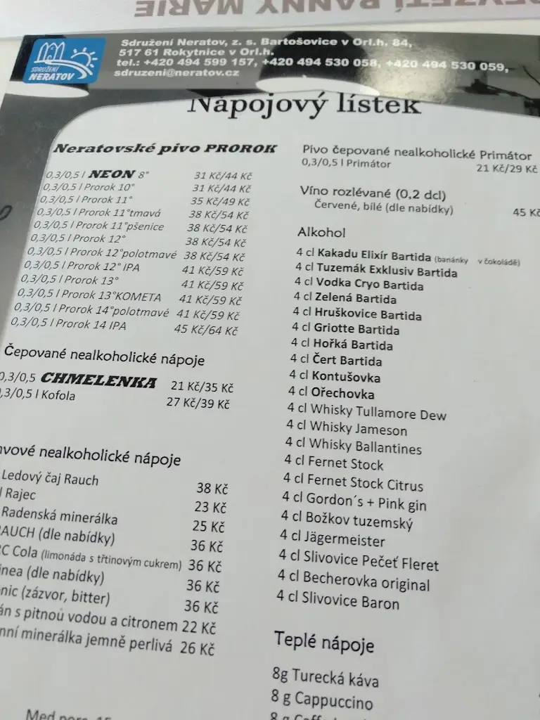 Menu_Obecní hostinec Provodov-Šonov_Provodov-Šonov_image_1