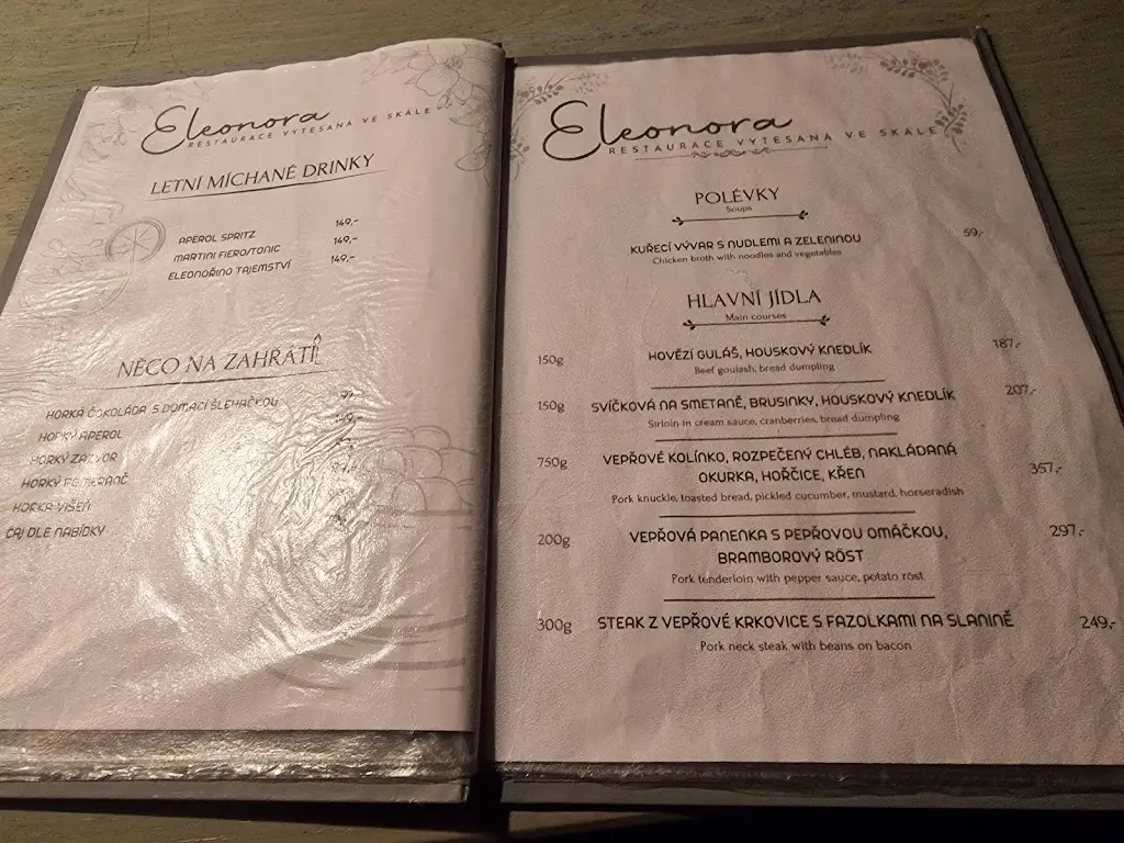 Menu_Restaurace Eleonora_Hluboká nad Vltavou_image_1