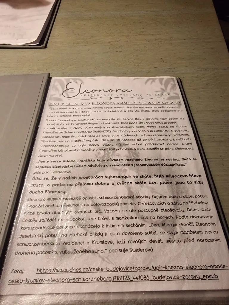 Menu_Restaurace Eleonora_Hluboká nad Vltavou_image_4