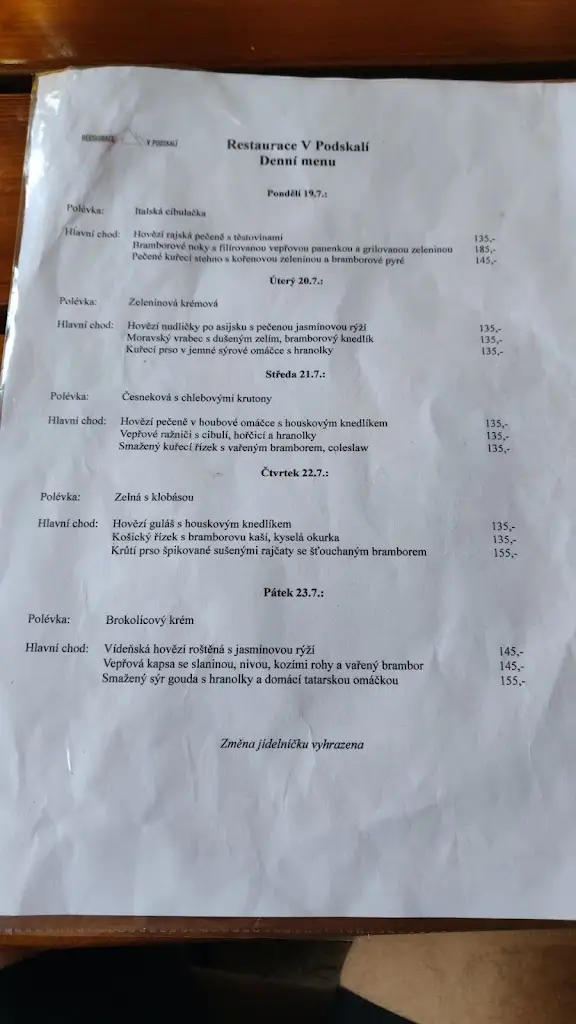 Menu_Restaurace V Podskalí_Hluboká nad Vltavou_image_3