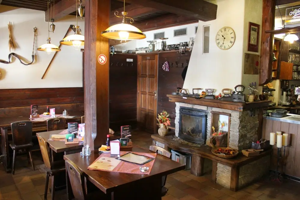 Rampušák ristorante a Rokytnice v Orlických Horách