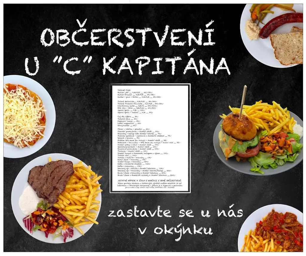 Menu_občerstvení u