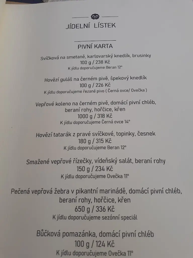 Menu_Pivovar Beránek_Stěžery_image_3