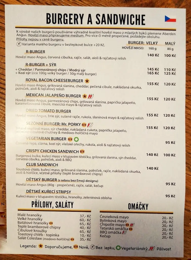 Menu_R Burger & Minigolf_Svoboda nad Úpou_immagine_4