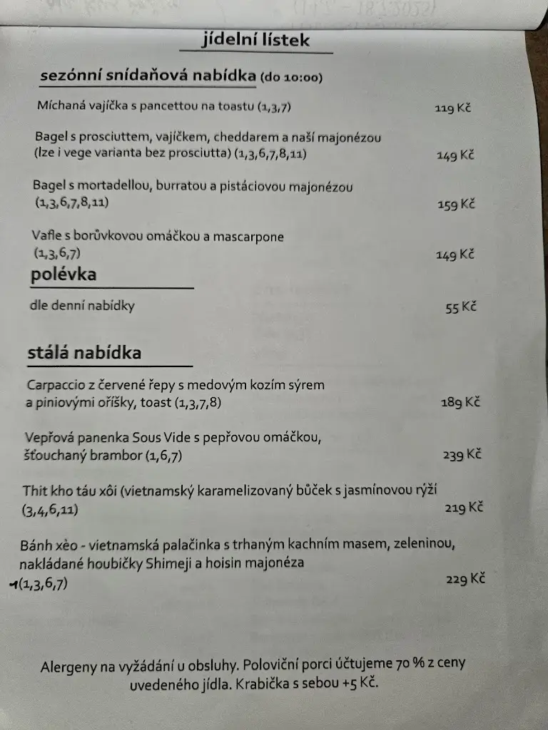 Menu_Café&Bistro 