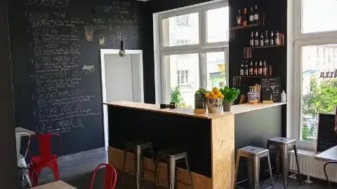 Burgery Stacja Sobótka restaurant in Sobotka