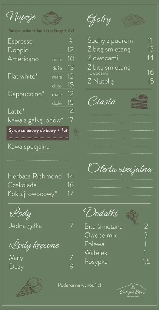 Menu_Cafe pod Ślężą_Sobotka_image_2