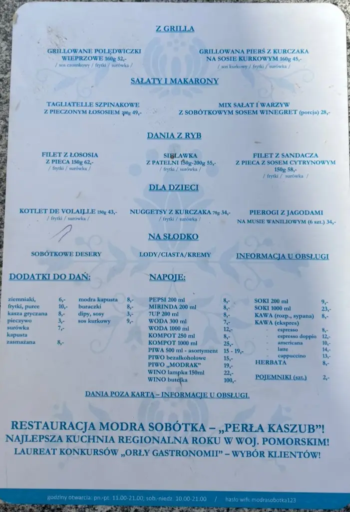 Menu_Modra Sobótka_Sobotka_image_4