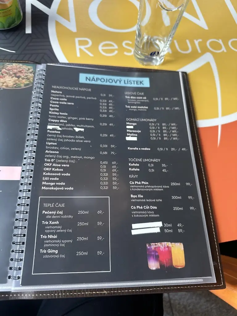 Menu_Nón Lá Restaurace Třebechovice_Třebechovice pod Orebem_image_4