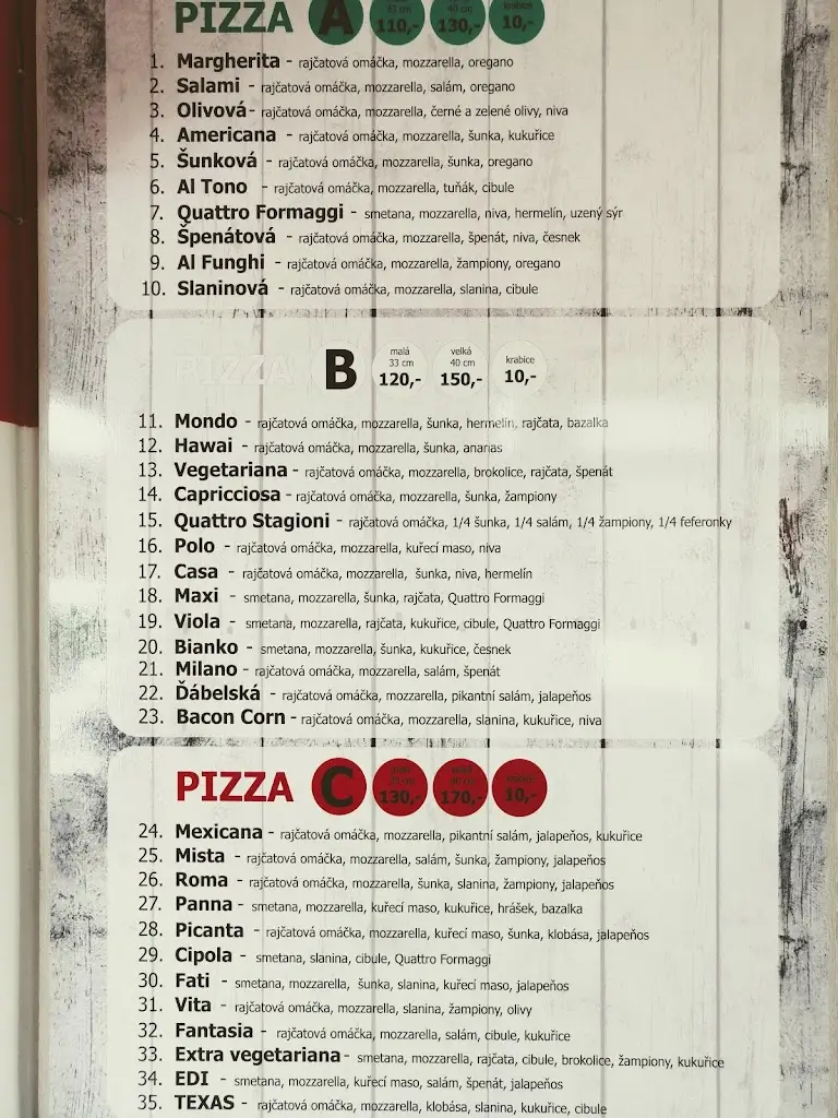 Menu_Pizzeria Miky_Týniště nad Orlicí_image_1
