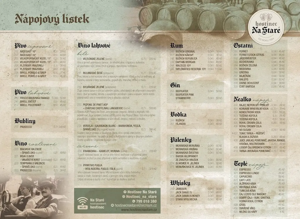 Menu_Hostinec Na Staré Hradec Králové_Všestary_immagine_2