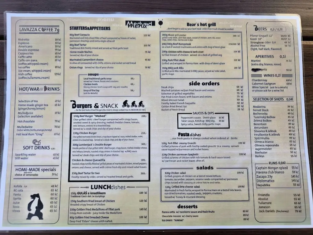 Menu_Restaurace MEDVĚD_Žacléř_image_1