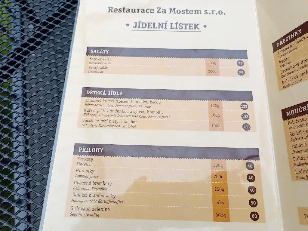 Menu_Restaurace Za Mostem_Zadní Mostek_image_3